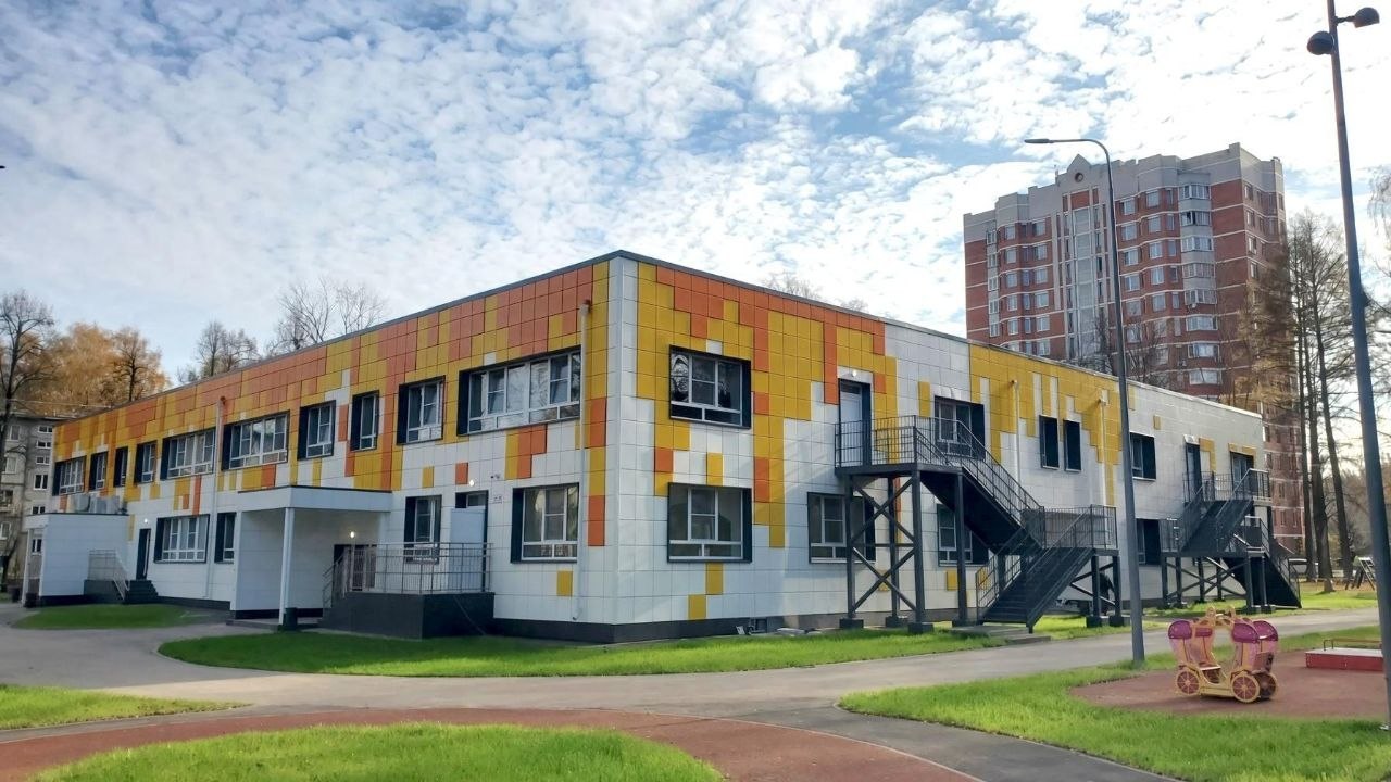 Завершился капитальный ремонт дошкольного отделения на улице Кирова в Подольске